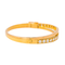 Bracelet Bracelet jonc en or jaune 18K serti de diamants 58 Facettes 4387215CN