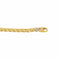 Collier Collier maille double haricot en or jaune 18 carats 58 Facettes 4396461CN