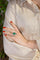 Bague 55 Bague Pompadour en or blanc 18 carats, émeraude et diamants 58 Facettes 4398644CN