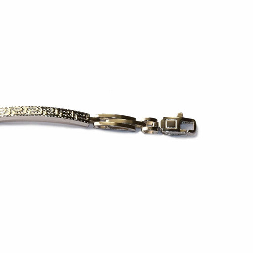 Bracelet Bracelet à plaques en or blanc 18k 58 Facettes 47299849