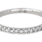 Bague 49.5 Alliance américaine - Bague en or blanc 18 carats et diamants 58 Facettes 4402303CN