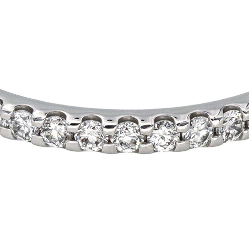 Bague 49.5 Alliance américaine - Bague en or blanc 18 carats et diamants 58 Facettes 4402303CN