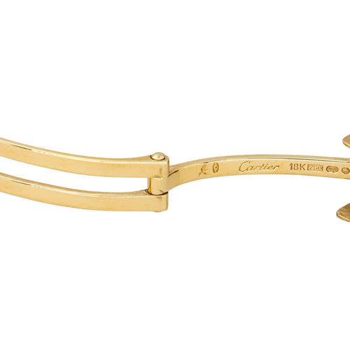 Montre Cartier Santos - Montre octogonale en or jaune 18 carats 58 Facettes 4404004CN