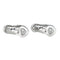 Boucles d'oreilles Chopard Happy Diamonds - Boucles d’oreilles dormeuses en or blanc et diamants 58 Facettes 4410625CN