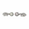 Boucles d'oreilles Boucles d’oreilles pendantes en or blanc avec diamants et perles de Tahiti 58 Facettes 4410629CN