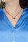 Collier Collier - Pendentif en or jaune 18 carats saphir et diamants 58 Facettes 4416915RV