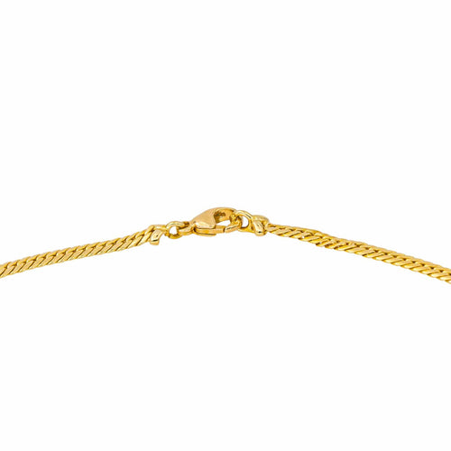 Collier Collier - Pendentif en or jaune 18 carats saphir et diamants 58 Facettes 4416915RV