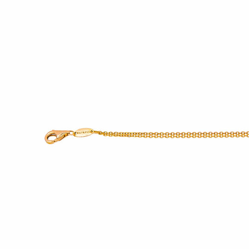 Collier Collier motif floral en or rose 18K avec saphirs, rubis et diamants 58 Facettes 4421486RV