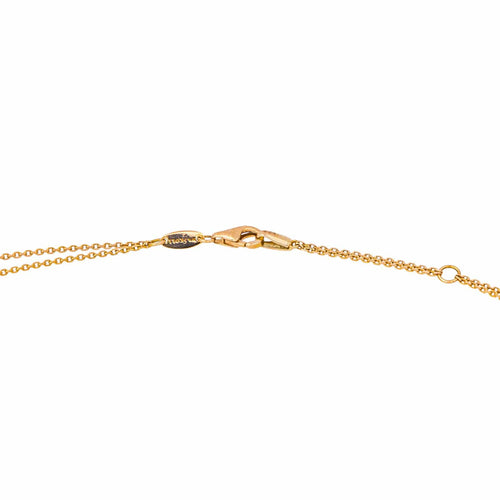 Collier Collier motif floral en or rose 18K avec saphirs, rubis et diamants 58 Facettes 4421486RV