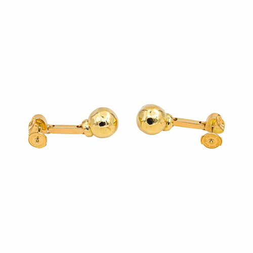 Boucles d'oreilles Boucles d'oreilles pendantes en or jaune 18 carats et diamants 58 Facettes 4423007CN