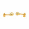 Boucles d'oreilles Boucles d'oreilles pendantes en or jaune 18 carats et diamants 58 Facettes 4423007CN