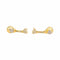 Boucles d'oreilles Boucles d'oreilles pendantes en or jaune 18 carats et diamants 58 Facettes 4423007CN