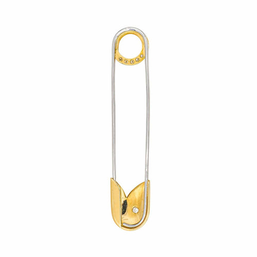 Broche Épingle en or jaune 18 carats et diamants taille brillant 58 Facettes 4423008CN