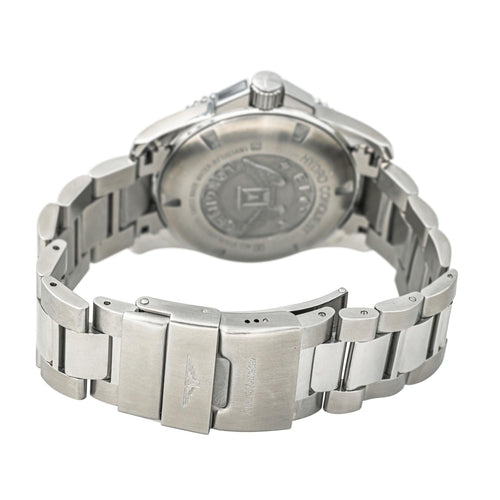 Montre Longines HydroConquest - Montre en acier, cadran noir, 43 mm 58 Facettes 4423765RV