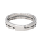 Bague 52 Dinh Van Seventies - Bague alliance PM en or blanc 18 carats 58 Facettes 4424864CN
