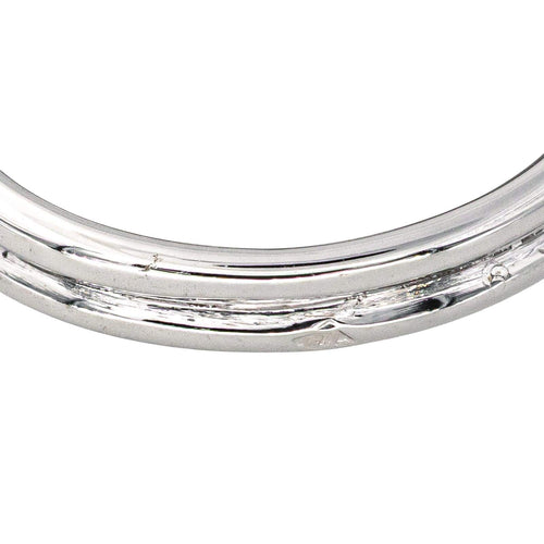 Bague 51 Bague tourbillon en or blanc 18 carats et diamants 58 Facettes 4425763CN
