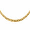 Collier Caplain Paris - Collier maille palmier en or jaune et saphir 58 Facettes 4438905CN
