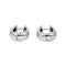 Boucles d'oreilles Créoles - Boucles d’oreilles en or blanc 18 carats 58 Facettes 4442381RV