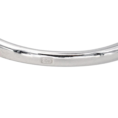 Bague 51 Tiffany & Co Harmony - Bague solitaire en platine et diamant 58 Facettes 4443916RV