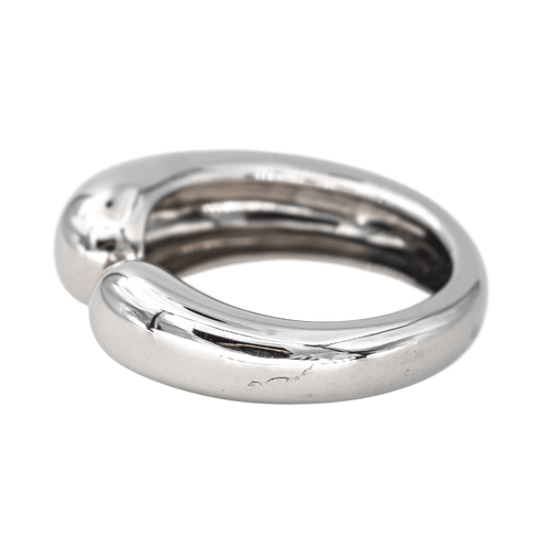 Bague 52 Fred - Bague jonc en or blanc 18 carats 58 Facettes 4445906CN