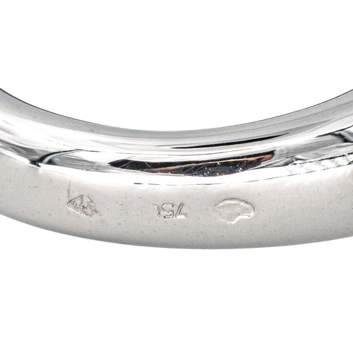 Bague 52 Fred - Bague jonc en or blanc 18 carats 58 Facettes 4445906CN