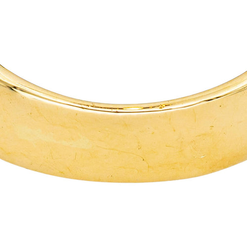 Bague 53 Bague en or jaune 18 carats avec émeraude ovale et diamants 58 Facettes 4445910CN