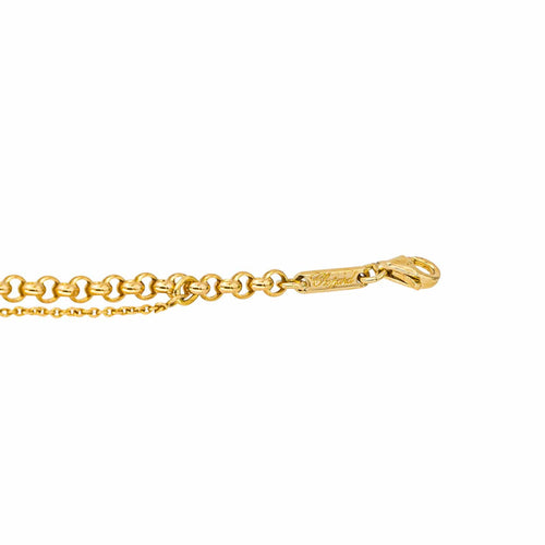 Collier Chopard - Collier maille jaseron en or jaune 18 carats 58 Facettes 4445921CN