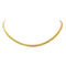 Collier Caplain Paris - Collier maille anglaise en or jaune 18 carats et saphir 58 Facettes 4446715CN
