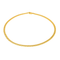 Collier Caplain Paris - Collier maille anglaise en or jaune 18 carats et saphir 58 Facettes 4446715CN