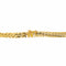 Collier Caplain Paris - Collier maille anglaise en or jaune 18 carats et saphir 58 Facettes 4446715CN