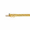 Collier Caplain Paris - Collier maille anglaise en or jaune 18 carats et saphir 58 Facettes 4446715CN