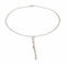 Collier Collier en or blanc 18 carats serti de diamants 58 Facettes 4450383CN