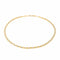 Collier Collier chaîne en or jaune et or blanc 18 carats 58 Facettes 4455432CN