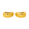 Boucles d'oreilles Chaumet - Boucles d’oreilles demi-créoles en or jaune 18 carats 58 Facettes 4457722CN