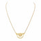 Collier Collier - Pendentif transformable en broche en or jaune 18 carats et diamants 58 Facettes 4462736CN