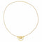 Collier Collier - Pendentif transformable en broche en or jaune 18 carats et diamants 58 Facettes 4462736CN