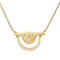 Collier Collier - Pendentif transformable en broche en or jaune 18 carats et diamants 58 Facettes 4462736CN