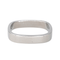 Bague 59 Dinh Van - Bague alliance carrée en or blanc 18 carats 58 Facettes 4463972CN