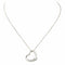 Collier Tiffany & Co Elsa Peretti - Collier Open Heart en argent 925 avec diamant 58 Facettes 4516623RV
