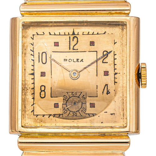 Montre Rolex - Montre rétro en or rose 58 Facettes 4521534RV
