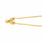 Collier Collier maille anglaise en or jaune avec saphirs et diamants 58 Facettes 4526721RV