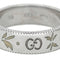 Bague 56 Gucci Icon Blossom - Bague en or blanc 18 carats émaillée 58 Facettes 4542627CN