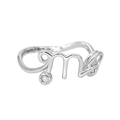 Bague 48 Dior Dioramour - Bague en or blanc 18 carats et diamant 58 Facettes 4542788CN