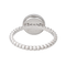 Bague 54 Dior Rose des vents - Bague pavée en or blanc 18 carats et diamants 58 Facettes 4544006RV