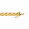 Bracelet Bracelet maille grain de riz en or jaune 18 carats 58 Facettes 4553811CN