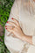 Bague 54 Bague rétro sertie de diamants en or rose et platine 58 Facettes 4555579RV