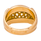 Bague 54 Bague rétro sertie de diamants en or rose et platine 58 Facettes 4555579RV