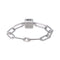 Bague 50 Dinh Van Le Cube - Bague en or blanc 18 carats et diamant 58 Facettes 4557321CN