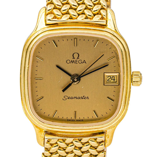 Montre Omega Seamaster - Montre en or jaune 18 carats 58 Facettes 4565559CN