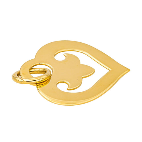 Pendentif O.J. Perrin Légendes - Pendentif cœur en or jaune 58 Facettes 4566119CN
